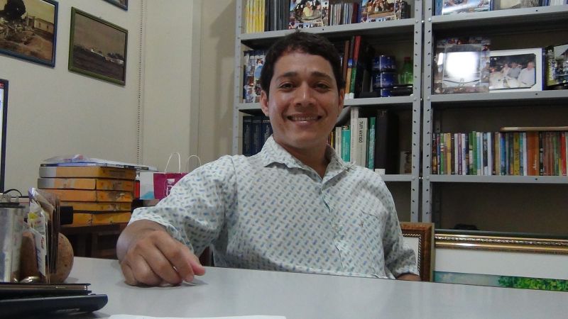 Ericson Aires - Coordenador do Projeto Roda Livro